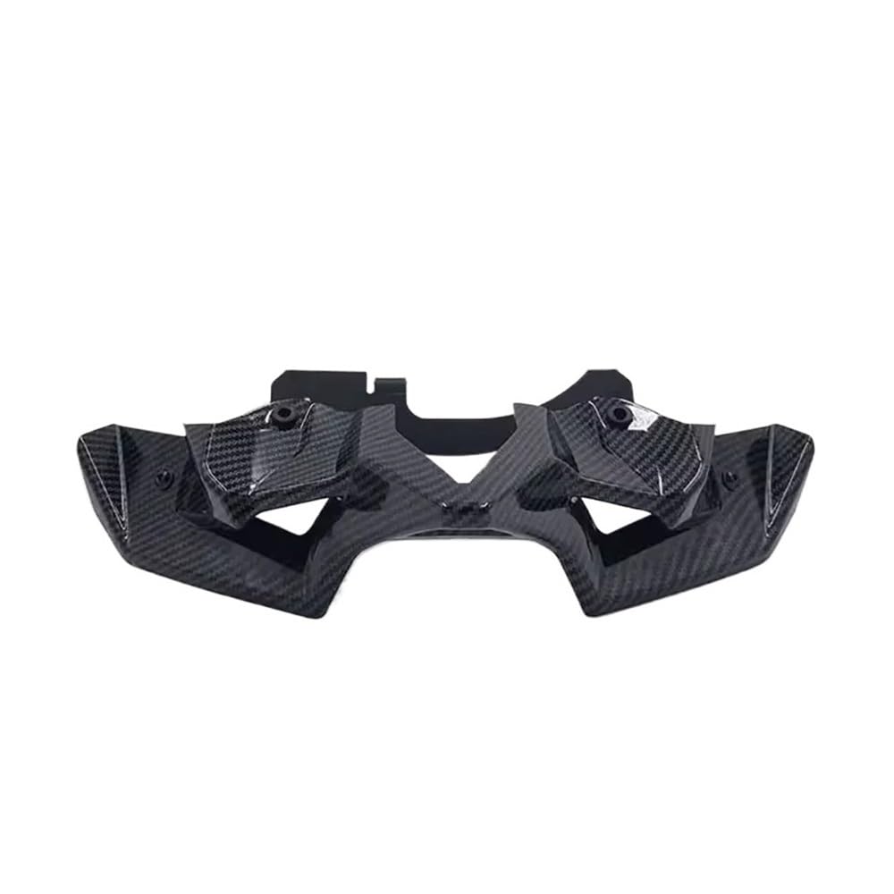 DUSHUO Spoiler Flügel Motorrad Frontspoiler Winglet Aerodynamische Flügel Kit Spoiler Schutz Für Z900 FÜR Z 900 2020 2021 2222 2023(Carbon Fiber Look) von DUSHUO