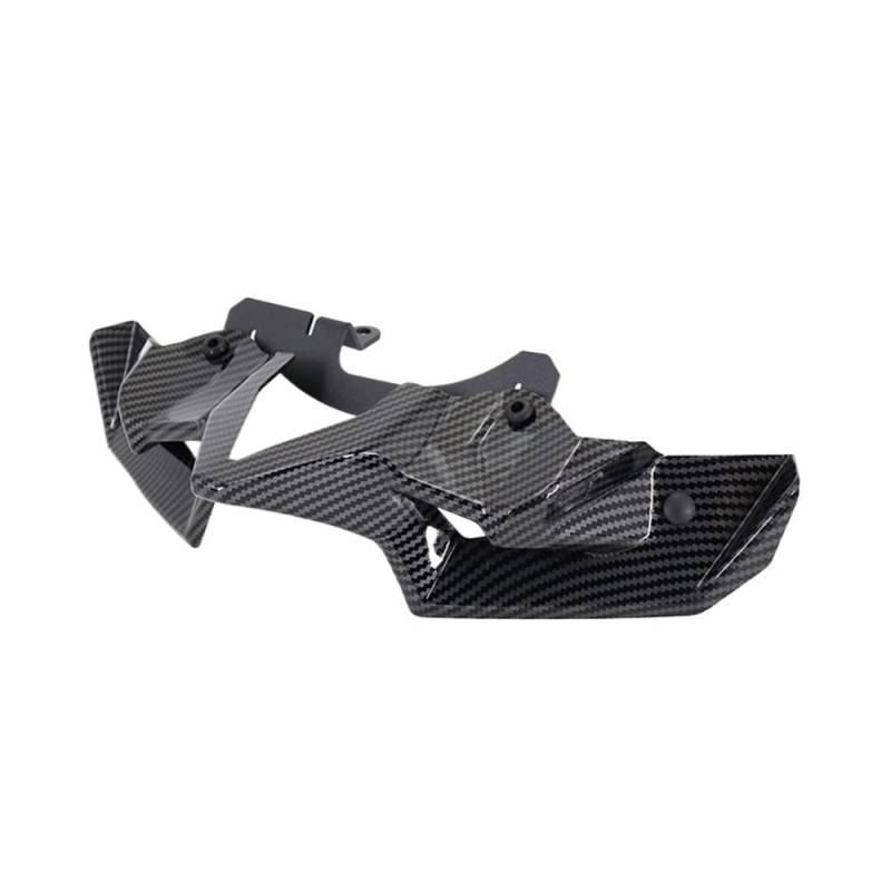 DUSHUO Spoiler Flügel Motorrad Frontspoiler Winglet Aerodynamischer Flügel Kit Spoiler Für Z900 2020 2021 2022(Carbon Fiber p) von DUSHUO