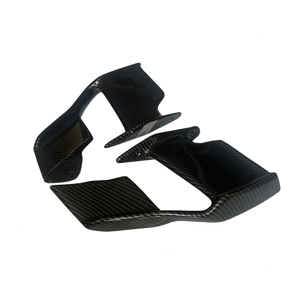 DUSHUO Spoiler Flügel Motorrad Frontverkleidung Winglets Seite Winglet Aerodynamische Flügel Kit Spoiler Windschutzscheibe Spoiler Für S1000R Für S1000R 2021-2023(Color-01) von DUSHUO