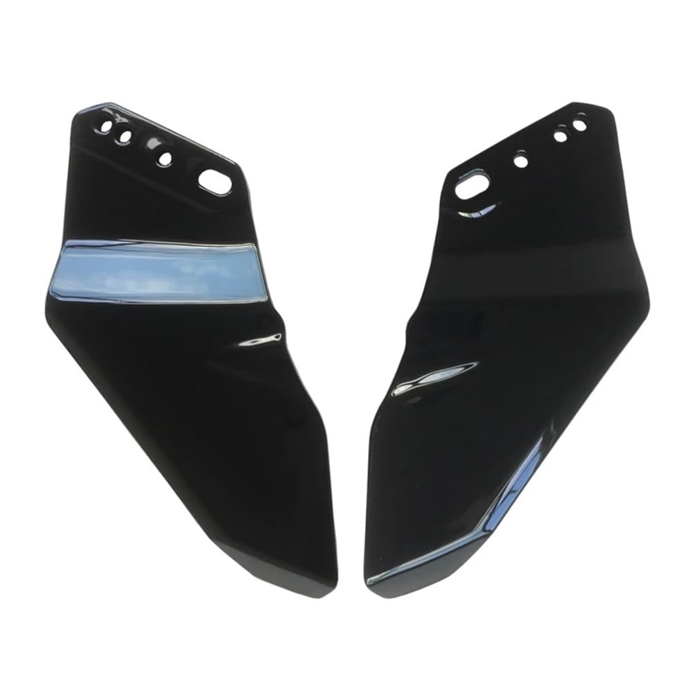 DUSHUO Spoiler Flügel Motorrad Seite Winglet Aerodynamische Flügel Kit Spoiler Verkleidung Für Ninja Für ZX-6R Für ZX636 2019 2020 2021 2022 ZX6R(Black) von DUSHUO