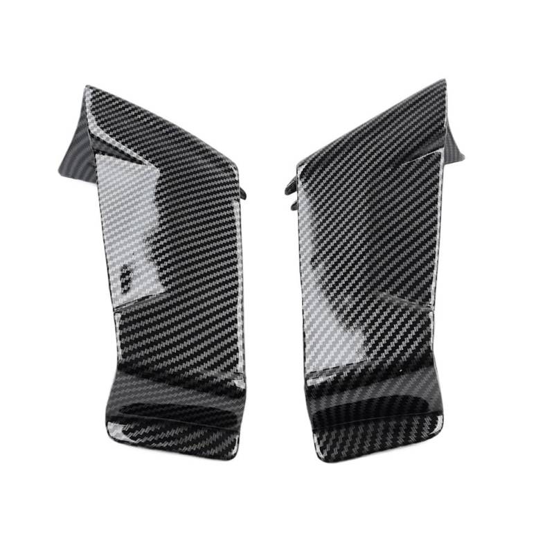 DUSHUO Spoiler Flügel Motorrad Seitenspoiler Feste Wind Winglets Aerodynamische Flügel Kit Für Für RS660 Für Tuono 660 2021 2022 2023(Carbon Fibre) von DUSHUO