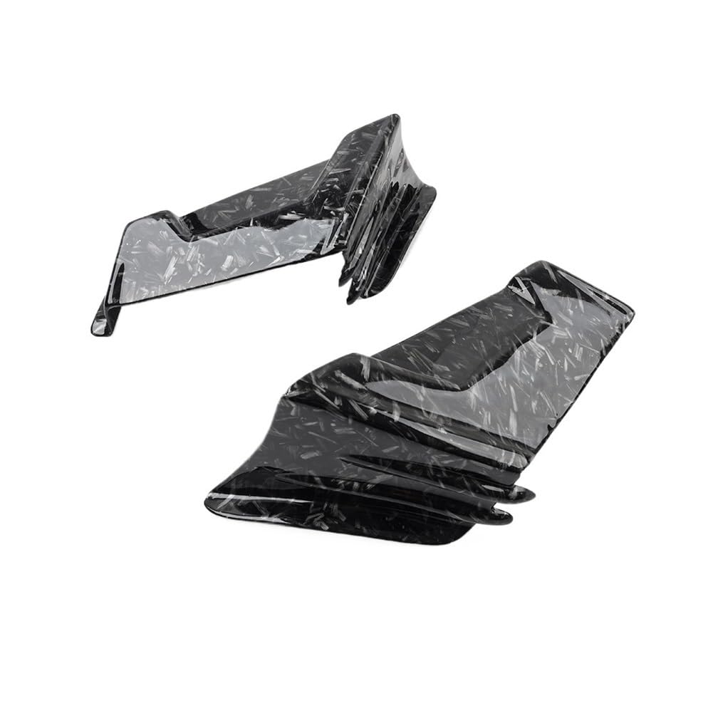 DUSHUO Spoiler Flügel Motorrad Seitenspoiler Feste Wind Winglets Aerodynamische Flügel Kit Für Für RS660 Für Tuono 660 2021 2022 2023(Color-02) von DUSHUO