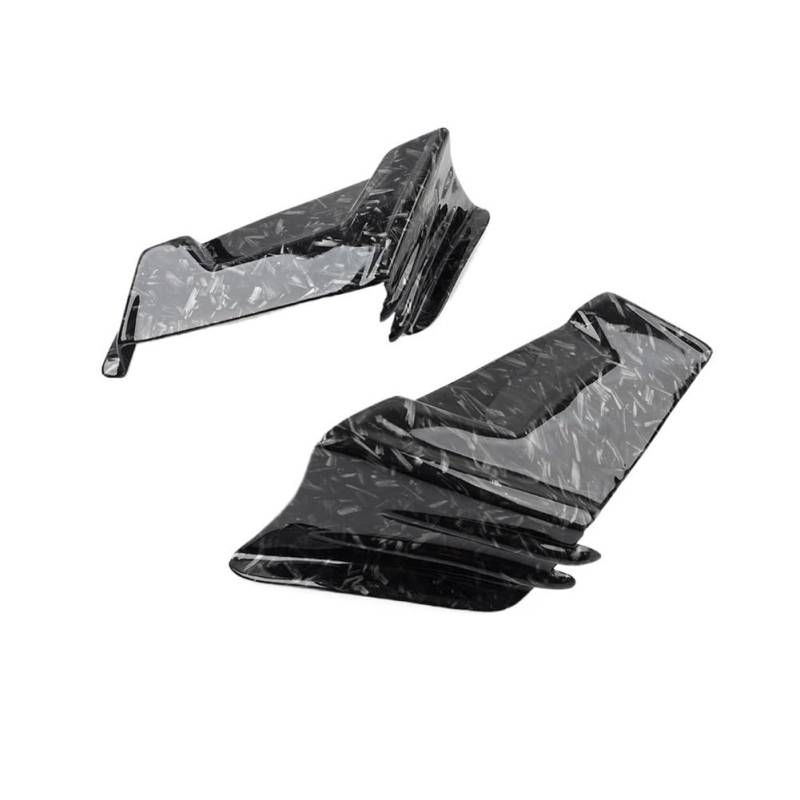 DUSHUO Spoiler Flügel Motorrad Seitenspoiler Feste Wind Winglets Aerodynamische Flügel Kit Für Für RS660 Für Tuono 660 2021 2022 2023(Color-02) von DUSHUO
