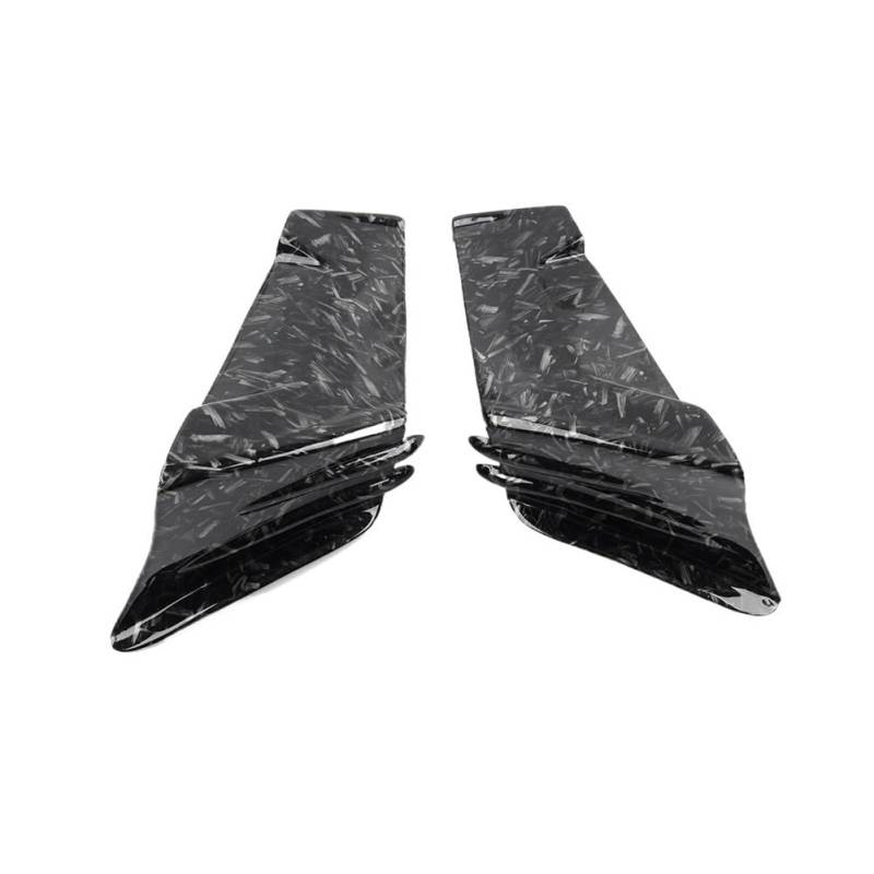 DUSHUO Spoiler Flügel Motorrad Seitenspoiler Feste Wind Winglets Aerodynamische Flügel Kit Für Für RS660 Für Tuono 660 2021 2022 2023(Color-02) von DUSHUO