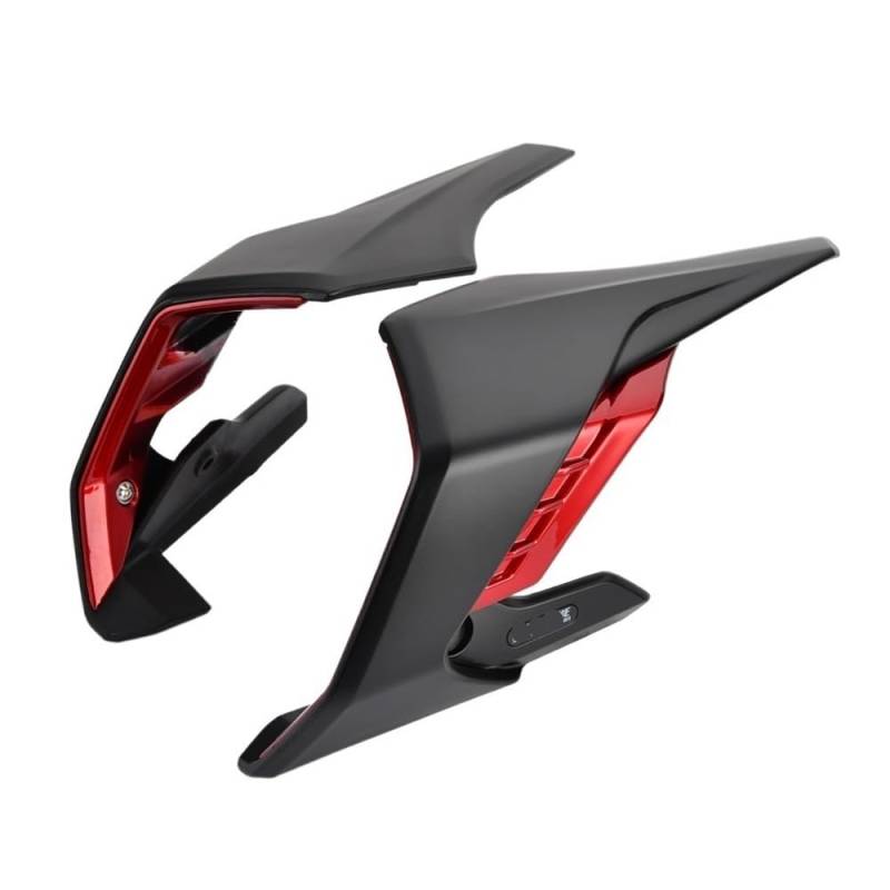 DUSHUO Spoiler Flügel Motorrad Side Downforce Spoiler Winglet Fixed Wing Winglet Verkleidung Flügel Für CB650R Für CB 650 Für CB650 R 2019-2023(Color-C) von DUSHUO