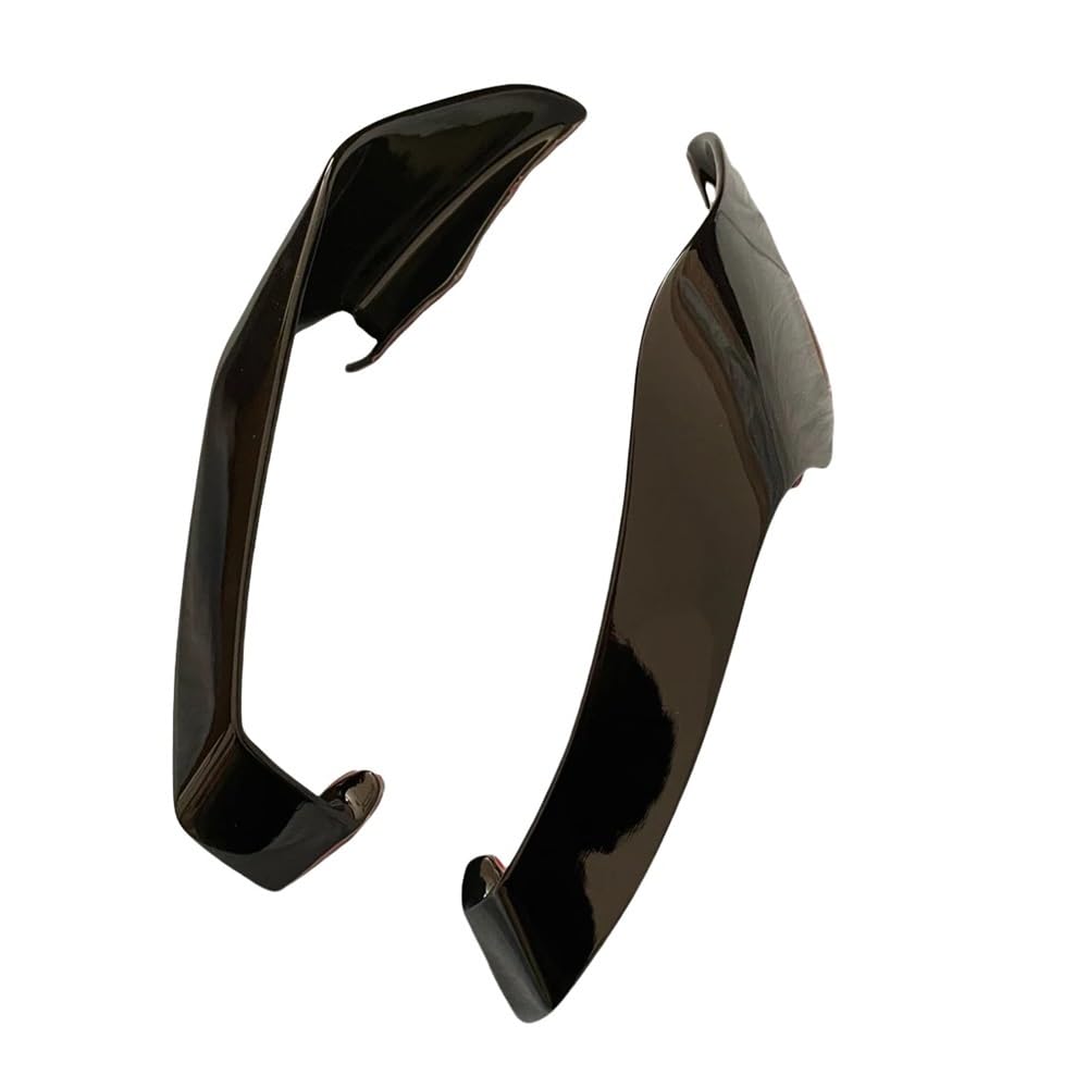 DUSHUO Spoiler Flügel Motorrad Teil Winglet Aerodynamische Wind Flügel Verkleidung Für ZX10R Für ZX-10R Für ZX 10R 2016-2021(Black) von DUSHUO