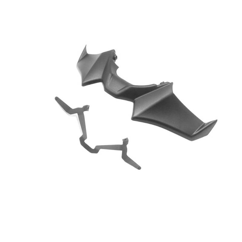 DUSHUO Spoiler Flügel Motorrad Teile Frontspoiler Winglet Aerodynamische Flügel Kit Spoiler Für MT07 Für MT 07 Für MT-07 SP 2021-2023(Black) von DUSHUO