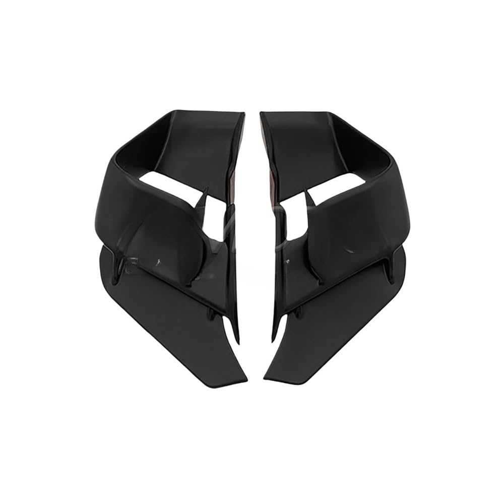 DUSHUO Spoiler Flügel Motorrad Verkleidung Seite Winglet Aerodynamische Flügel Deflektor Spoiler Für S1000RR Für S1000 RR 2015 2016 2017 2018(Bright Black) von DUSHUO