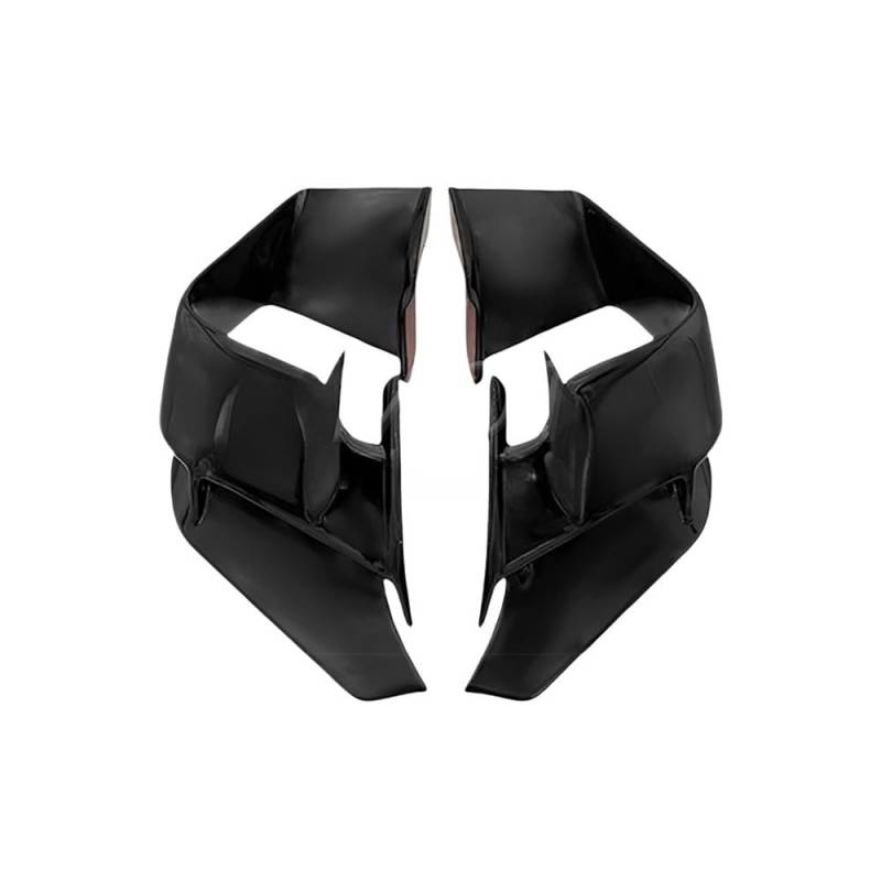 DUSHUO Spoiler Flügel Motorrad Verkleidung Seite Winglet Aerodynamische Flügel Deflektor Spoiler Für S1000RR Für S1000 RR 2015 2016 2017 2018(Matte Black) von DUSHUO