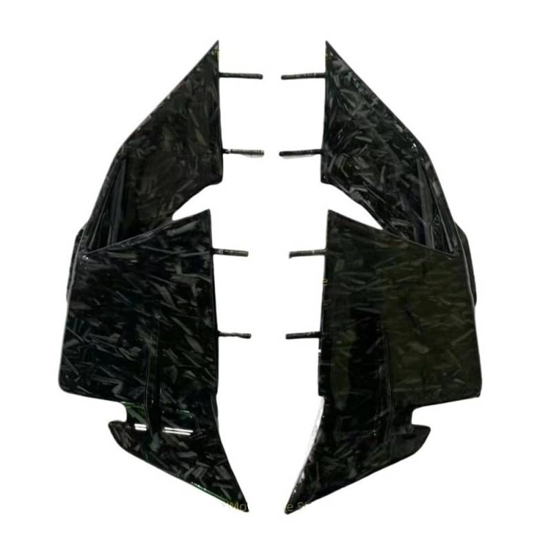 DUSHUO Spoiler Flügel Motorrad Verkleidung Seite Winglet Aerodynamische Flügel Deflektor Spoiler Für S1000RR Für S1000 RR 2023 2024(Colour-04) von DUSHUO