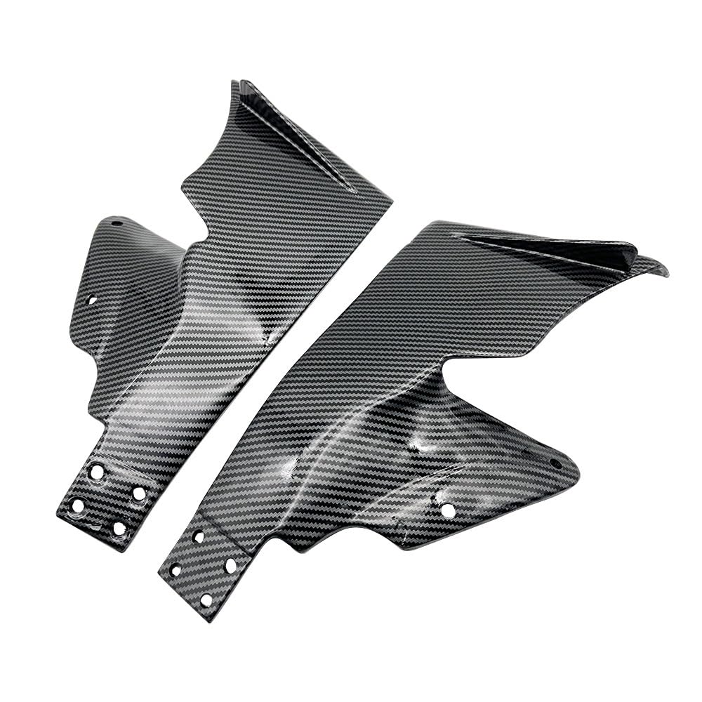 DUSHUO Spoiler Flügel Motorrad Verkleidung Wind Befestigung Flügel Winglet Aerodynamische Flügel Kit Spoiler Für Für GPR150R Für GPR250R(Carbon Fiber Color) von DUSHUO