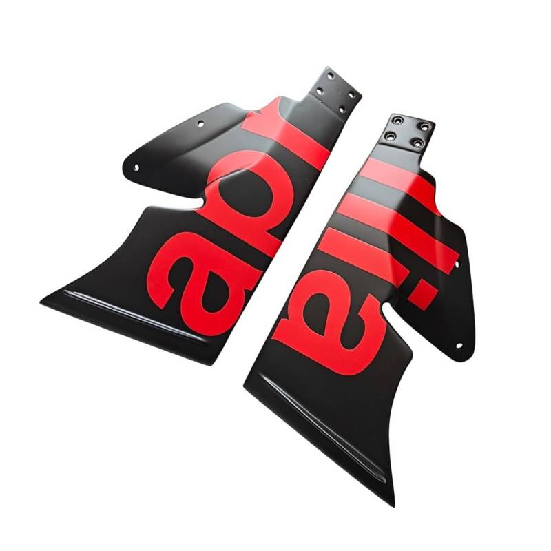 DUSHUO Spoiler Flügel Motorrad Verkleidung Wind Befestigung Flügel Winglet Aerodynamische Flügel Kit Spoiler Zubehör Für Für GPR150R Für GPR250R(Red) von DUSHUO