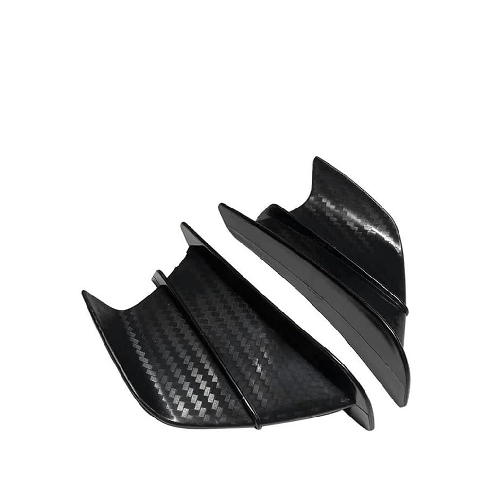 DUSHUO Spoiler Flügel Motorrad Verkleidungen Winglet Aerodynamische Flügel Kit Für Für TNT 125 300 600 899 1130 Für BN600 Für BJ600GS Für TNT 125 Für TNT300(Black-2) von DUSHUO
