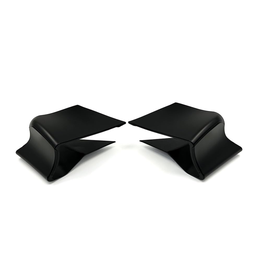 DUSHUO Spoiler Flügel Motorrad-Verkleidungsteile Aerodynamischer Flügelsatz, Fester Winglet-Verkleidungsflügel Für ZX4r Für ZX4Rr Für ZX25r Für ZX-4r Für ZX-4Rr Für ZX-25R(Black) von DUSHUO