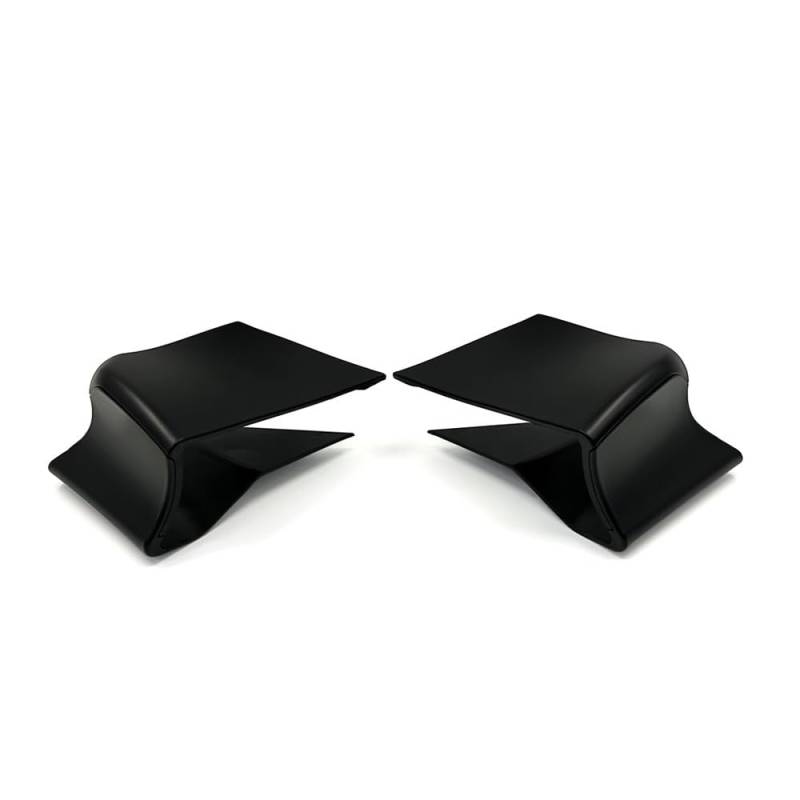 DUSHUO Spoiler Flügel Motorrad-Verkleidungsteile Aerodynamischer Flügelsatz, Fester Winglet-Verkleidungsflügel Für ZX4r Für ZX4Rr Für ZX25r Für ZX-4r Für ZX-4Rr Für ZX-25R(Black) von DUSHUO