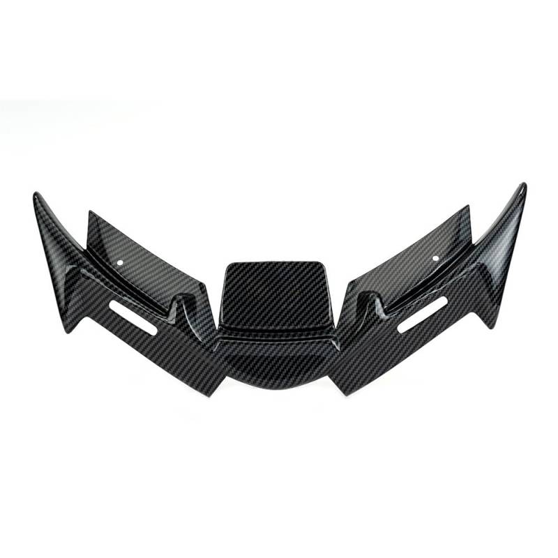 DUSHUO Spoiler Flügel Motorrad Verlängerung Abdeckung Spoiler Front Winglets Verkleidung Aerodynamische Flügel Kit Für YZF-R15 Für YZF Für R15 Für V4.0(Color-2) von DUSHUO