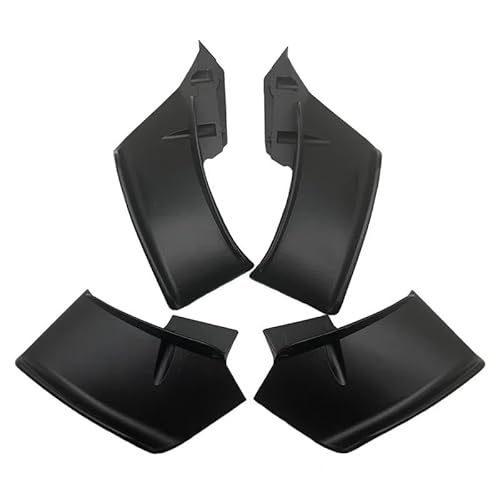 DUSHUO Spoiler Flügel Motorrad Winglet Aerodynamische Flügel Kit Spoiler Spoiler Feste Winglets Flügel Für Street Für Fighter(COLOR-02) von DUSHUO
