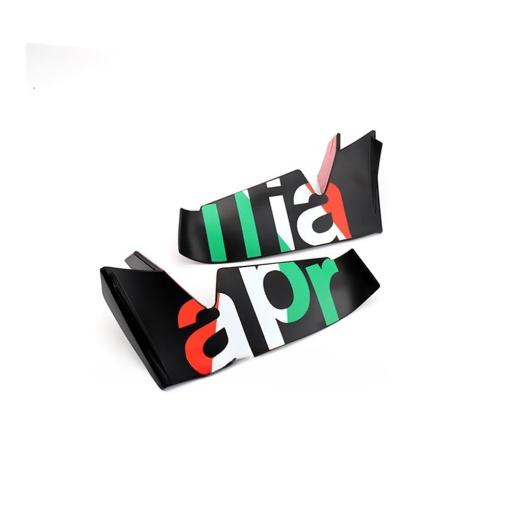 DUSHUO Spoiler Flügel Motorrad Winglet Aerodynamische Flügel Kit Spoiler Zubehör Für Für RS660 Für RS 660 Für Rs660(Color-E) von DUSHUO