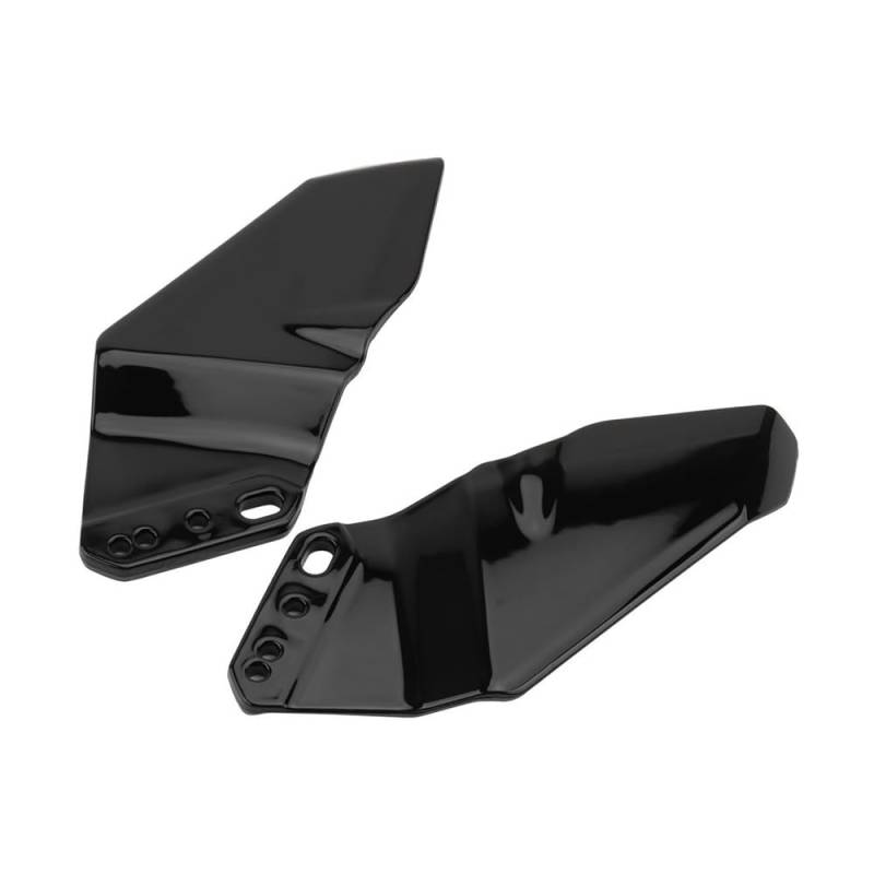 DUSHUO Spoiler Flügel Motorrad Winglet Aerodynamische Flügel Verkleidung Spoiler Für Ninja Für ZX6R Für ZX10R Für ZX14R 250R 400 300 Für Z1000SX(Black) von DUSHUO