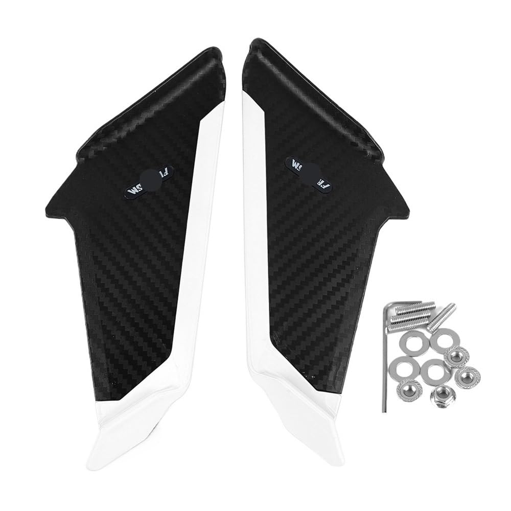 DUSHUO Spoiler Flügel Motorrad Winglet Aerodynamischer Flügelsatz Spoiler Für Für RSV4 Für S1000RR Für HP4 Für YZF(Color 2) von DUSHUO