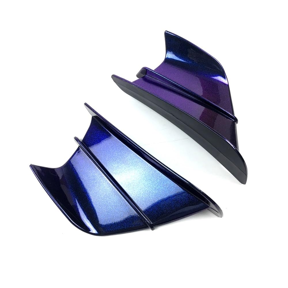 DUSHUO Spoiler Flügel Motorrad Winglet Aerodynamischer Wing Kit Spoiler Für(Color-1) von DUSHUO
