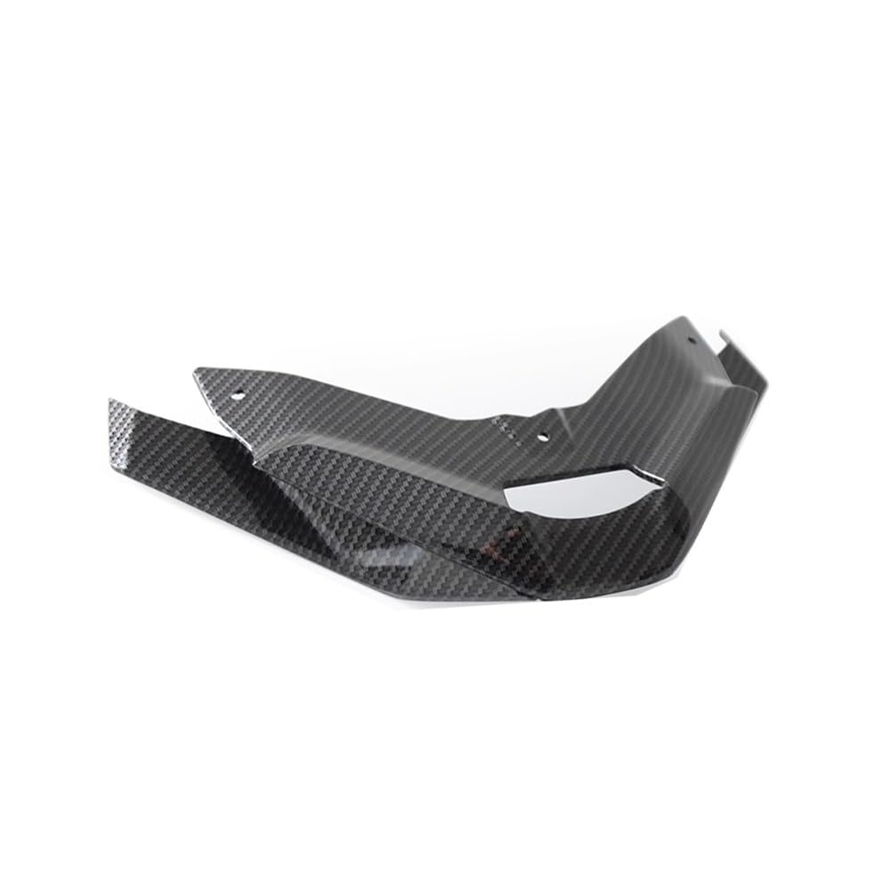 DUSHUO Spoiler Flügel Motorrad Winglet Front Verkleidung Aerodynamische Untere Abdeckung Schutz Flügel Für XMAX300 Für Xmax 300 2023(Carbon Fiber Look) von DUSHUO