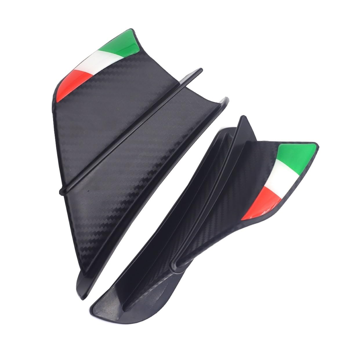 DUSHUO Spoiler Flügel Motorrad Winglets Aerodynamische Flügel Kit Spoiler Für Für RSV4 Für RSV4 Für RSV4R Für RSV4RR Für RS50(Color-B) von DUSHUO