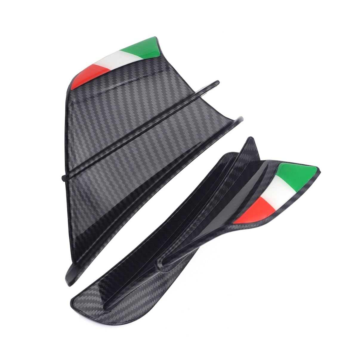 DUSHUO Spoiler Flügel Motorrad Winglets Aerodynamische Flügel Kit Spoiler Für Für RSV4 Für RSV4 Für RSV4R Für RSV4RR Für RS50(Color-C) von DUSHUO