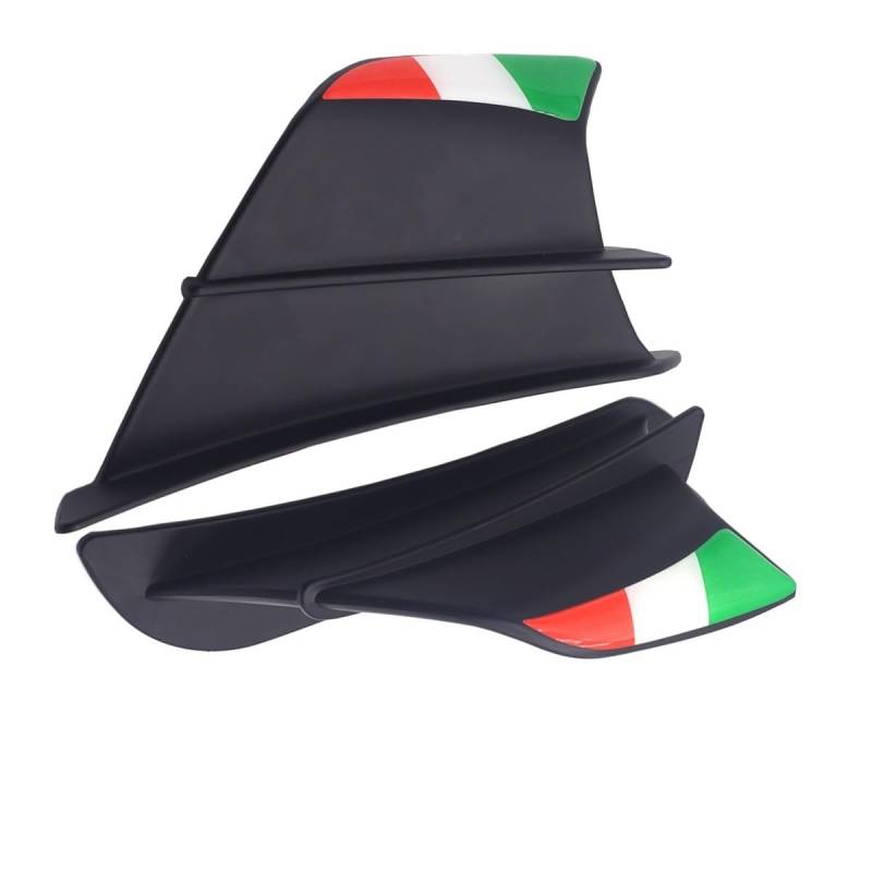 DUSHUO Spoiler Flügel Motorrad Winglets Aerodynamische Flügel Kit Spoiler Für HP2 Für S1000RR Für S1000R Für S1000XR Für G310GS Für G310R(Color-D) von DUSHUO