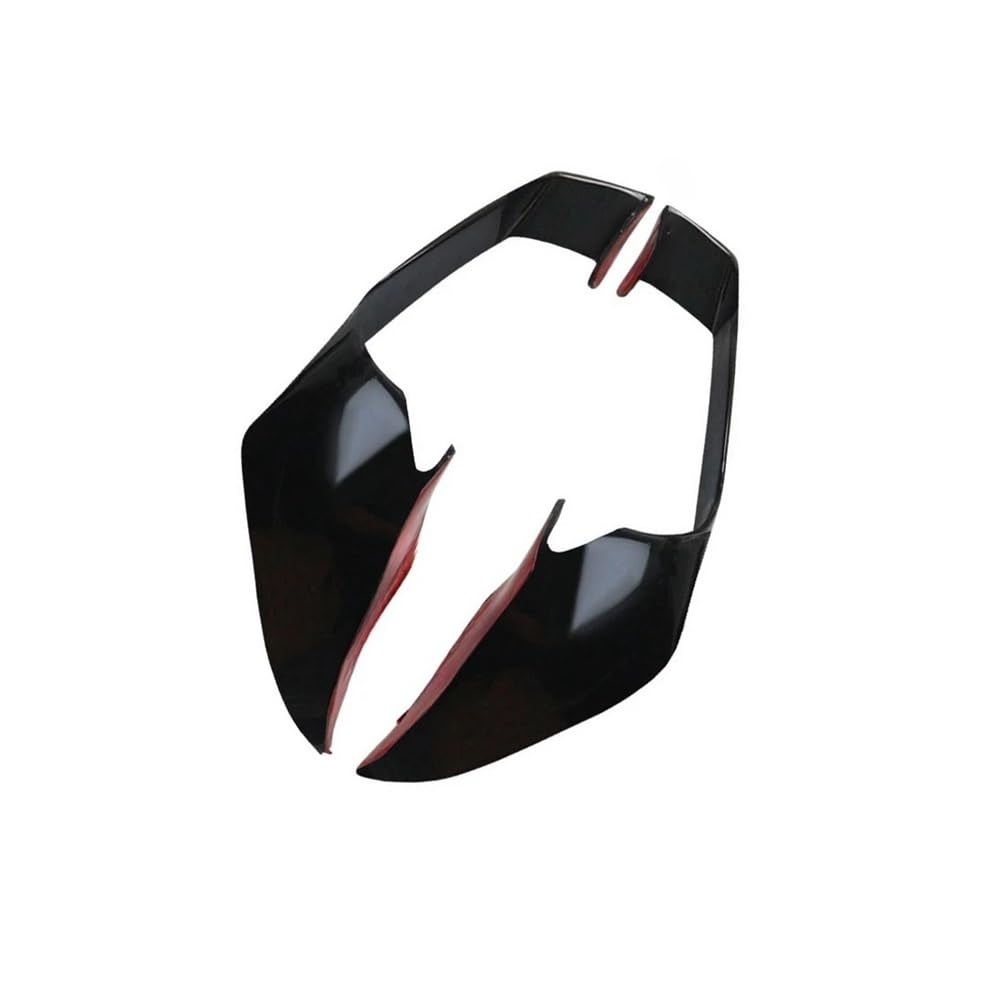 DUSHUO Spoiler Flügel Motorrad Winglets Aerodynamische Wind Flügel Verkleidung Spoiler Für Ninja Für ZX10R Für ZX-10R Für ZX 10R 2016-2021(Matte Black) von DUSHUO