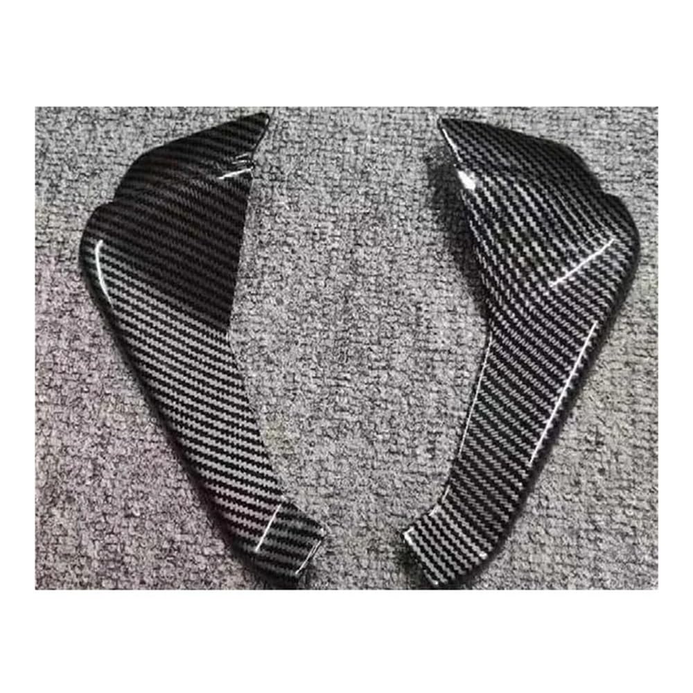 DUSHUO Spoiler Flügel Motorrad Zubehör Front Wind Flügel Abdeckung Aerodynamik Verkleidung Winglets Für Für RS660 Für RS 660 2020-2023(Carbon Fibre) von DUSHUO