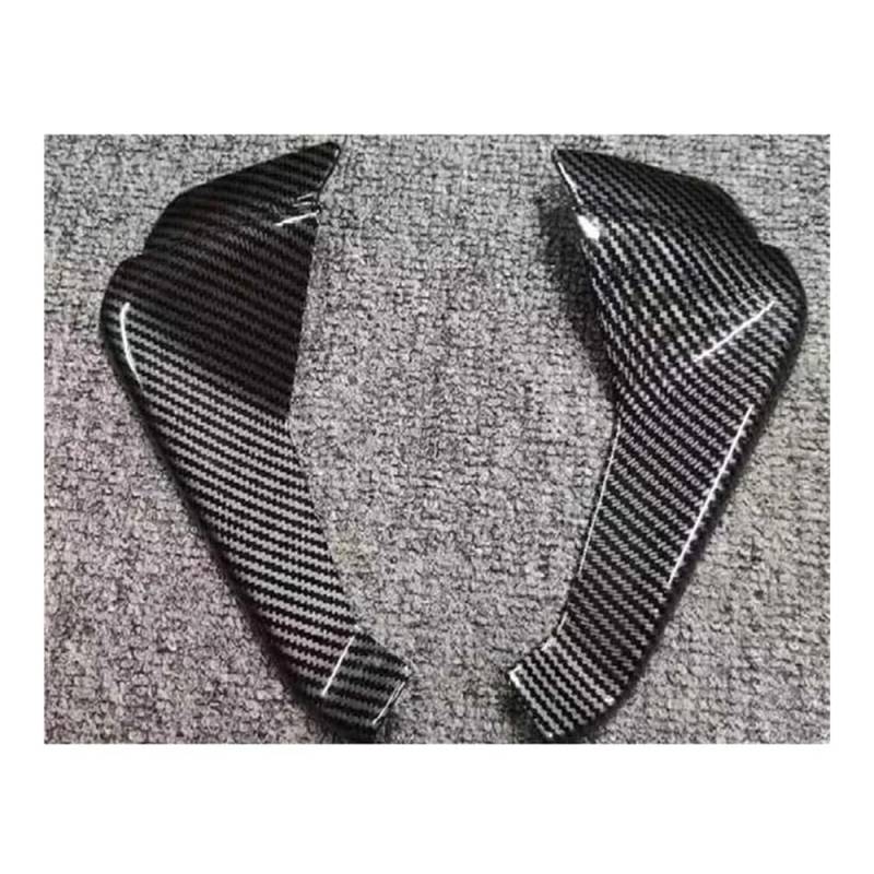 DUSHUO Spoiler Flügel Motorrad Zubehör Front Wind Flügel Abdeckung Aerodynamik Verkleidung Winglets Für Für RS660 Für RS 660 2020-2023(Carbon Fibre) von DUSHUO