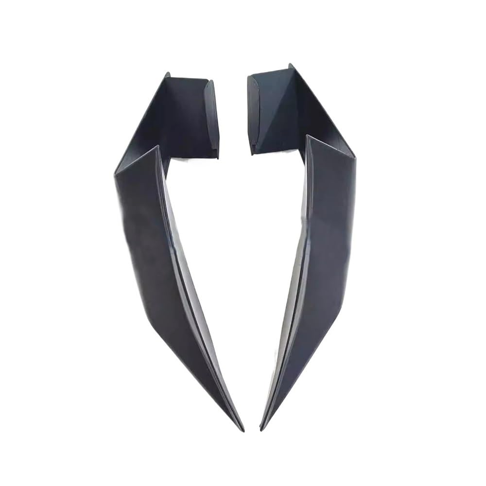 DUSHUO Spoiler Flügel Motorradteile Winglets Spoiler Verkleidung Seitenflügel Aerodynamische Abdeckung Für ZX4RR Für ZX4R Für ZX 4RR 4R Für ZX-4R(Matte Black) von DUSHUO