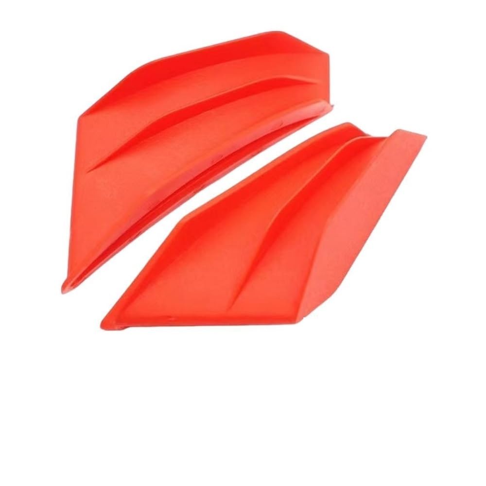 DUSHUO Spoiler Flügel Motorradverkleidungs-Winglets Seitliche Winglets Motorradflügel, Motorrad-Spoilerflügel, Aerodynamische Motorrad-Winglets(Red) von DUSHUO