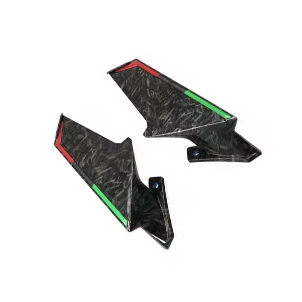 DUSHUO Spoiler Flügel Motorradzubehör Winglet Frontverkleidung Aerodynamischer Flügelspoiler Für CBR650R Für CBR 650R 2019-2023(Color-f) von DUSHUO