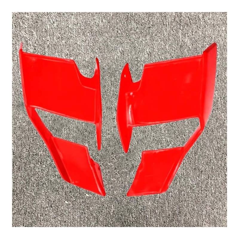 DUSHUO Spoiler Flügel Motorräder Verkleidung Seite Winglet Aerodynamische Flügel Kit Spoiler Für S1000R 2021-2022 2023 2024(Red) von DUSHUO