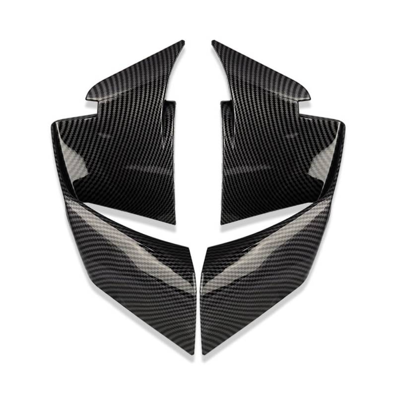 DUSHUO Spoiler Flügel Motorräder Verkleidung Seite Winglet Aerodynamische Flügel Kit Spoiler Für S1000rr Für S1000 RR Für M1000rr 2019-2022 2023(Style1) von DUSHUO