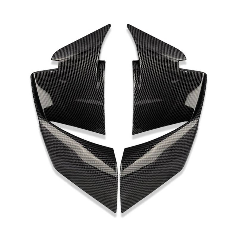 DUSHUO Spoiler Flügel Motorräder Verkleidung Seite Winglet Aerodynamische Flügel Kit Spoiler Für S1000rr Für S1000 RR Für M1000rr 2019-2022 2023(Style1) von DUSHUO