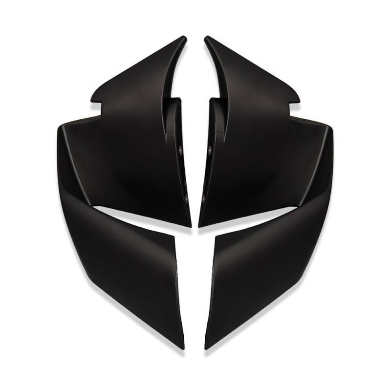 DUSHUO Spoiler Flügel Motorräder Verkleidung Seite Winglet Aerodynamische Flügel Kit Spoiler Für S1000rr Für S1000 RR Für M1000rr 2019-2022 2023(Style4) von DUSHUO