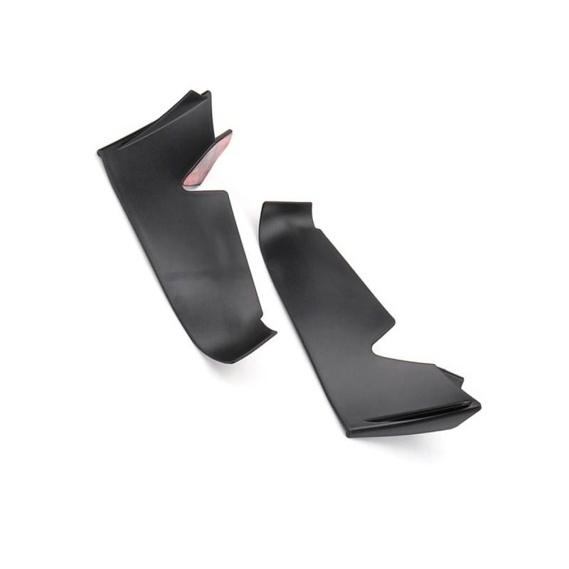 DUSHUO Spoiler Flügel Motorräder Zubehör Verkleidung Winglet Aerodynamische Flügel Kit Spoiler Für Für RS660 Für RS 660 Für Rs660(Black) von DUSHUO