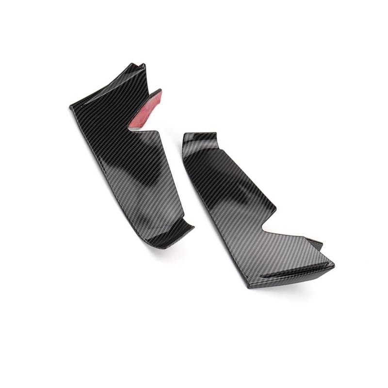 DUSHUO Spoiler Flügel Motorräder Zubehör Verkleidung Winglet Aerodynamische Flügel Kit Spoiler Für Für RS660 Für RS 660 Für Rs660(Carbon Fiber p) von DUSHUO