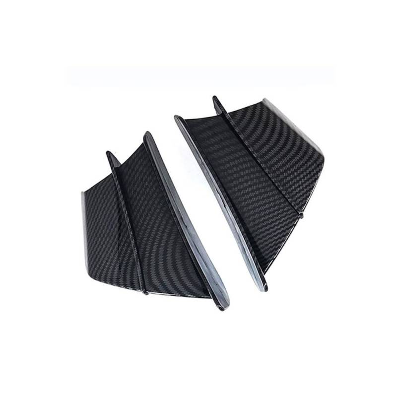 DUSHUO Spoiler Flügel Universal Motorrad Winglet Aerodynamischer Flügel Kit Spoiler Für S1000RR Für Für H2/H2R Roller(Color-05) von DUSHUO