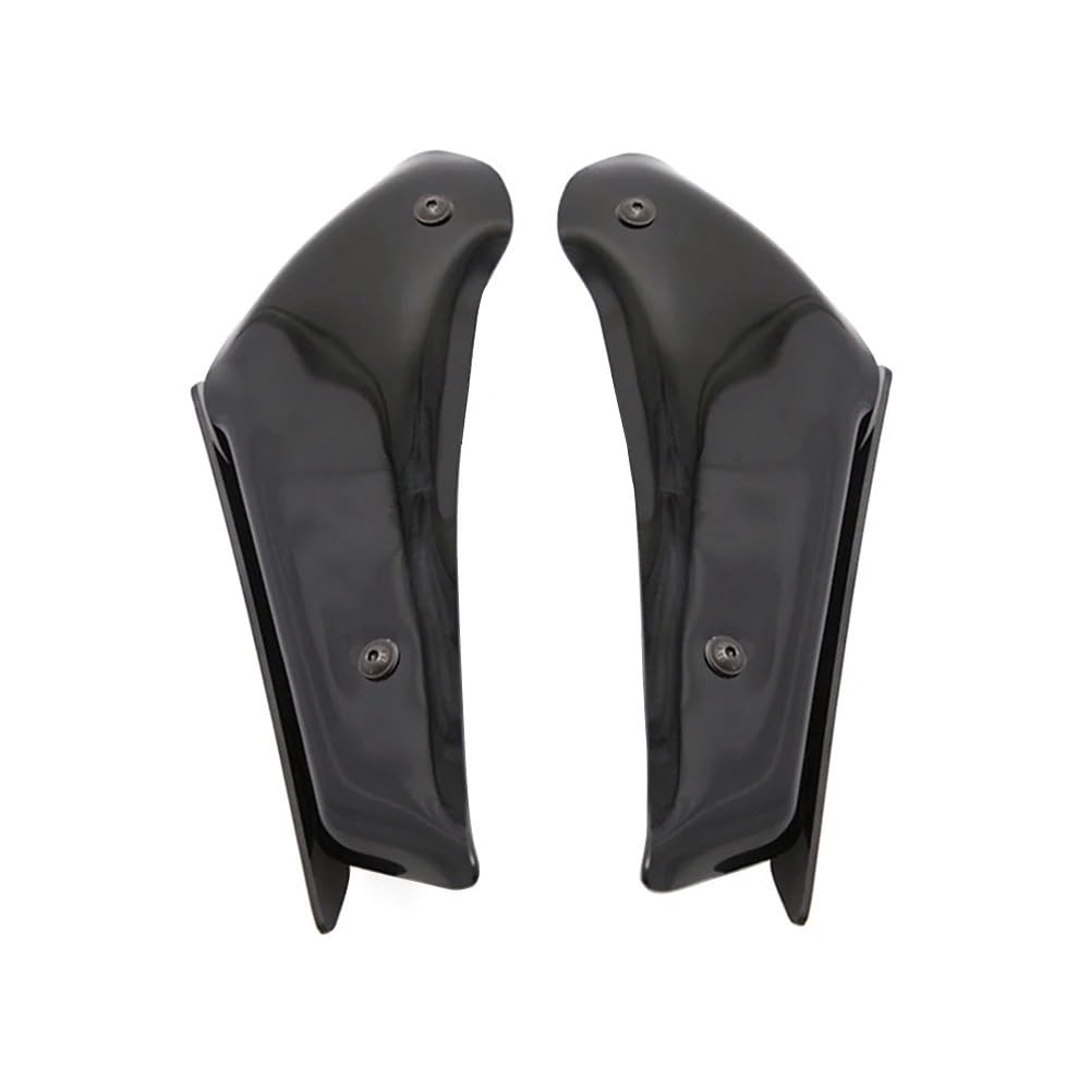 DUSHUO Spoiler Flügel Verkleidung Motorradteile Aerodynamischer Flügelsatz Festes Winglet Verkleidungsflügel Für ZX10R Für ZX 10R 10 R 2011-2020(Black) von DUSHUO