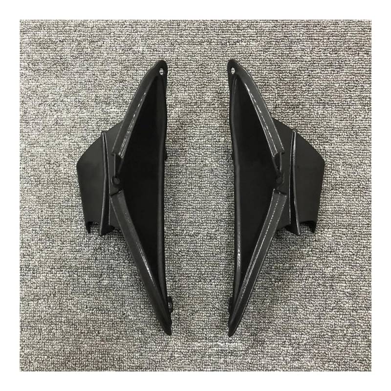 DUSHUO Spoiler Flügel Winglet Aerodynamischer Seitenwindspoiler Frontverkleidungsschutz, Flügelabdeckung Für CB650r Für CBR650R 2019–2023(Matte Black) von DUSHUO