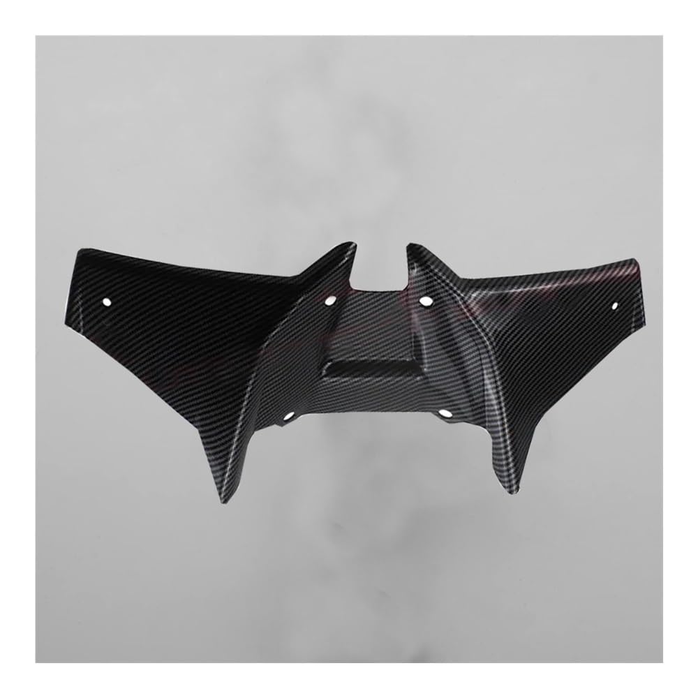 DUSHUO Spoiler Flügel Winglets Motorsport Downforce Frontspoiler Aerodynamischer Flügelsatz Windabweiser Für Hornet Für CB 750 Für CB750 2023(Black) von DUSHUO