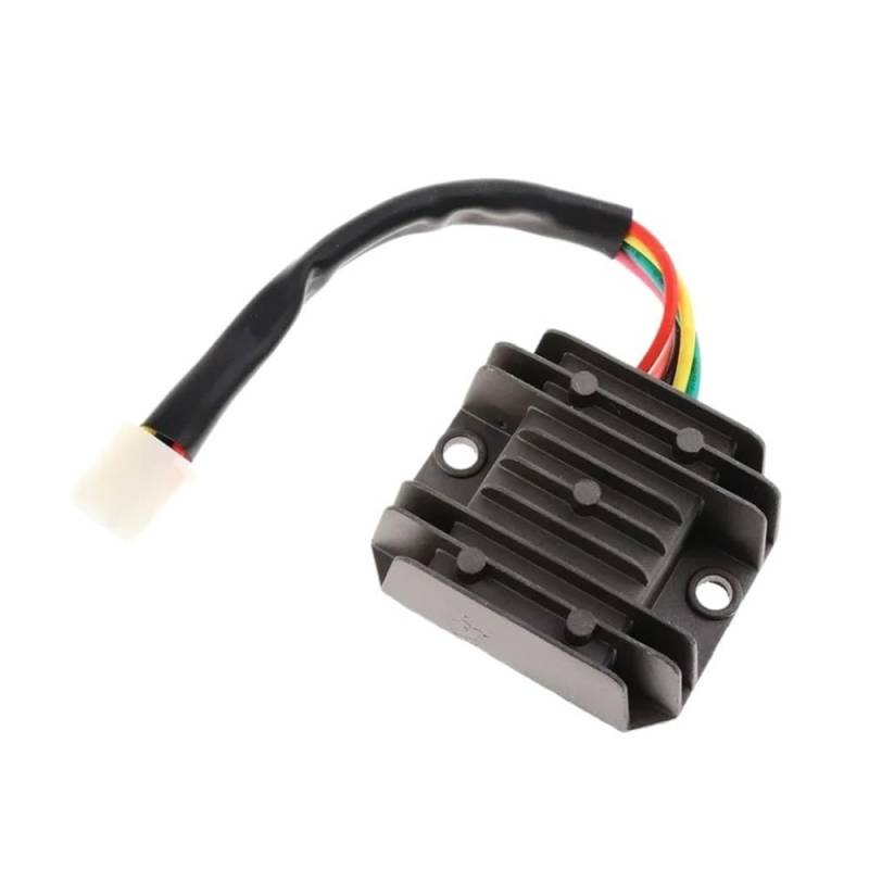 Motorrad Gleichrichter Motorrad 12V 4 Draht 4 Pins Spannungsreglergleichrichter Für 150-250CC Motorrad Für Gy6 50 150cc Roller Moped ATV Boot Motor von DUSHUO