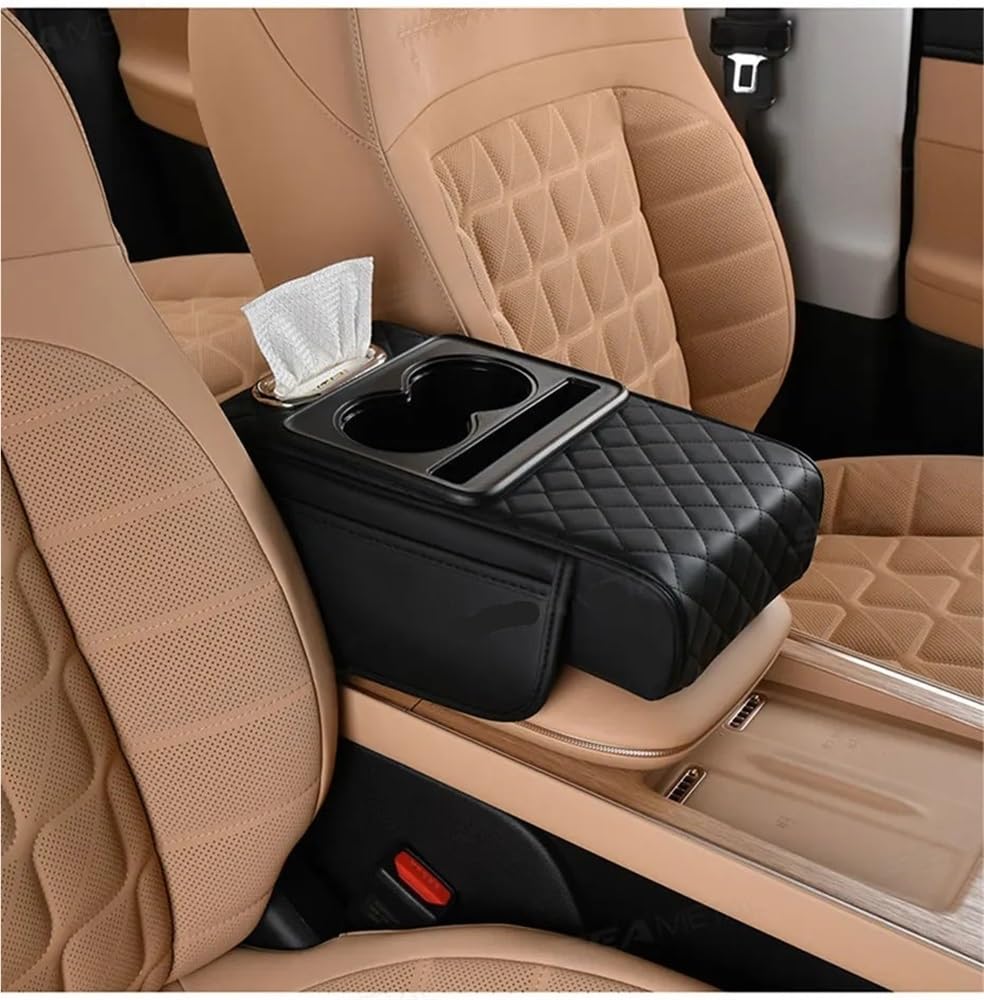 DVERFSWEV-GH Ergonomisches Auto-Armlehnenkissen, Komfort-Stützpolster, Rutschfester Mittelkonsolen-Abdeckungsschutz, universeller Fahrzeug-Mittelkonsolen-Organizer for Lange Fahrten, Bürostühle(Gray) DVERFSWEV-GH Ergonomisches Auto-Armlehnenkissen, Komfort-Stützpolster, Rutschfester Mittelkonsolen-Abdeckungsschutz, universeller Fahrzeug-Mittelkonsolen-Organizer for Lange Fahrten, Bürostühle(Gray) von DVERFSWEV-GH