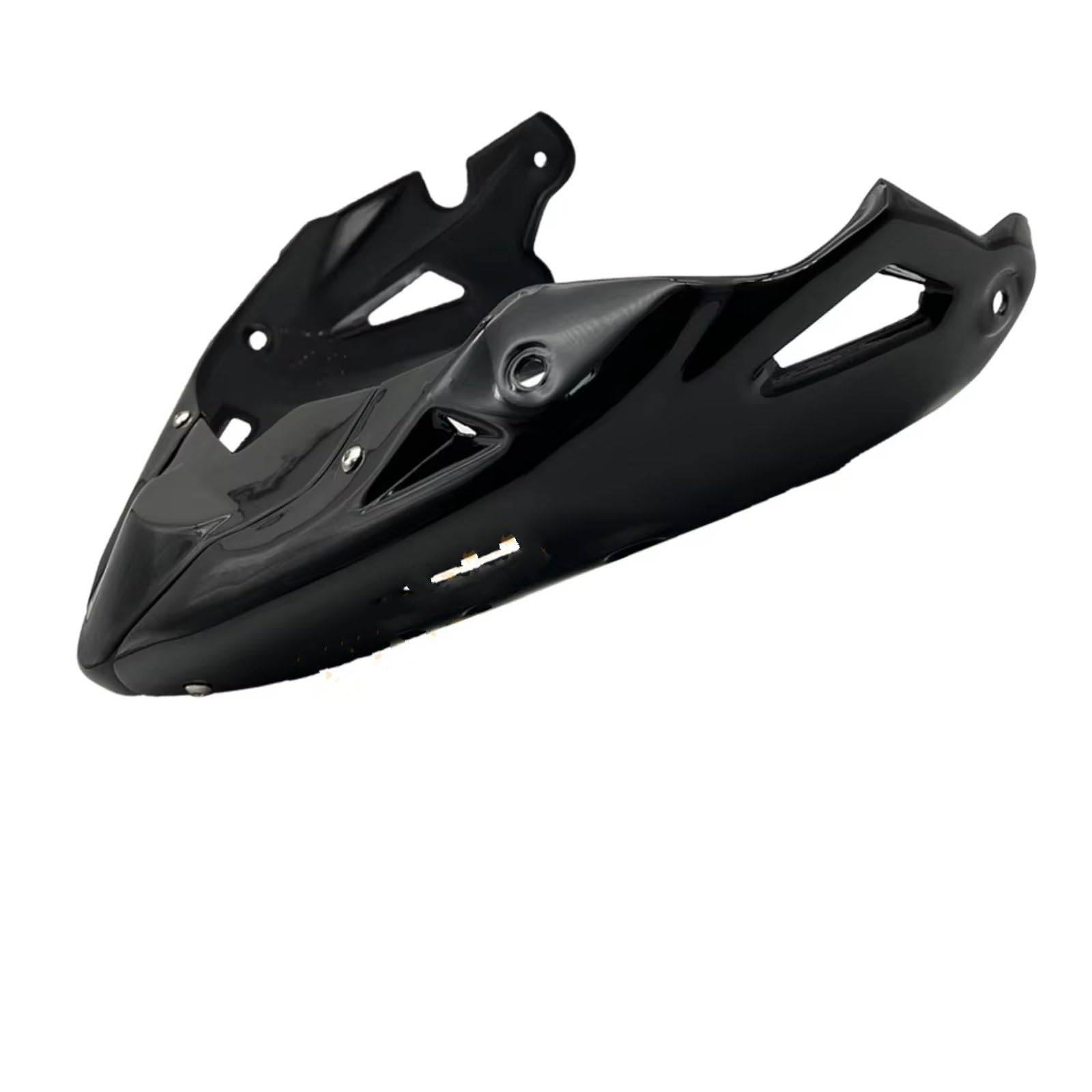 DWBXRRQS Aerodynamische Winglets Für CB650R 2019-2023 Für CB650FE Für CB650F 2014-2020 Motorrad Verkleidung Untere Verkleidung Bauch Motor Spoiler Geeignetes Zubehör(Bright Black) von DWBXRRQS
