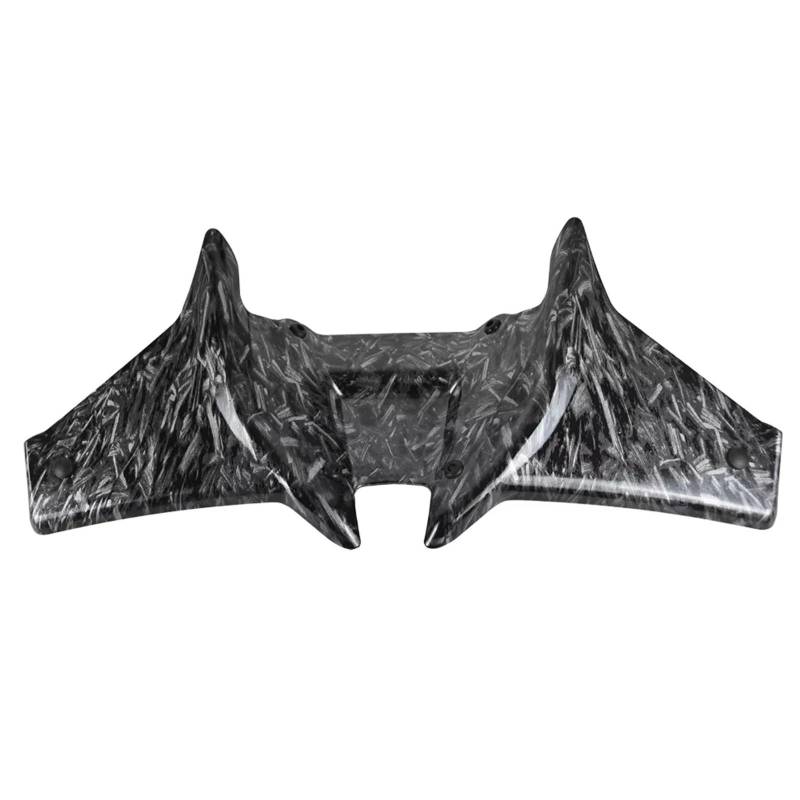 DWBXRRQS Aerodynamische Winglets Für CB750 2023-2024 Motorrad Für Flügel Deflektor Abtrieb Frontal Spoiler Verkleidung Shroud Verkleidung Deflektor Motorrad Zubehör(Forged Pattern) von DWBXRRQS