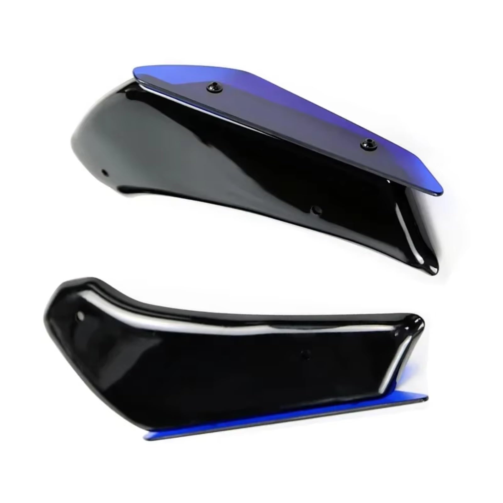 DWBXRRQS Aerodynamische Winglets Für CBR1000RR 2017 2018 2019 2020 2021 2022 2023 Winglets Spoiler Verkleidung Aerodynamische Für Flügel Kit Feste Motorrad Zubehör(Blue) von DWBXRRQS